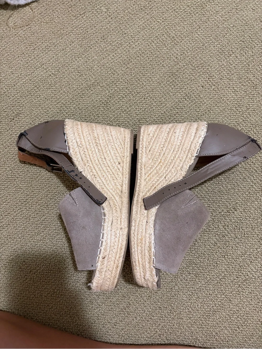 *signs of wear shown in pictures - Steve Madden Jaylen Espadrille Heels